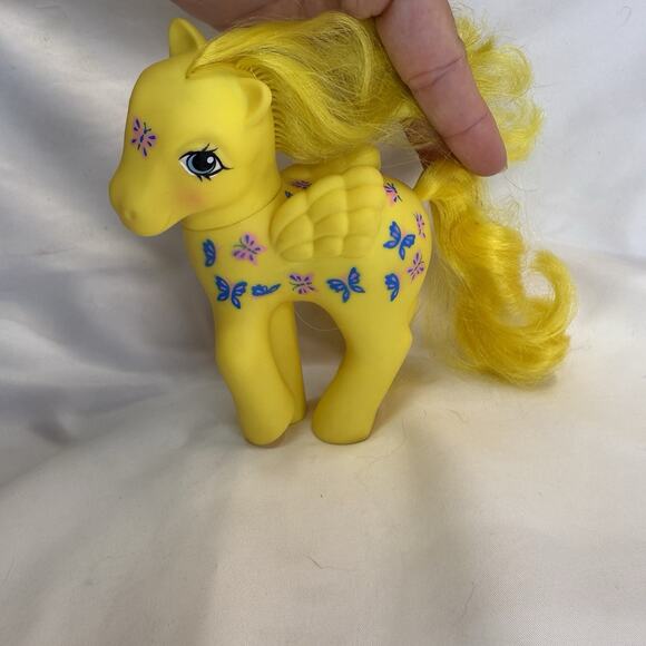 Vintage 1987 My Little Pony Dancing Butterflies G1 Pegasus Hasbro Hong Kong - Picture 2 of 5
